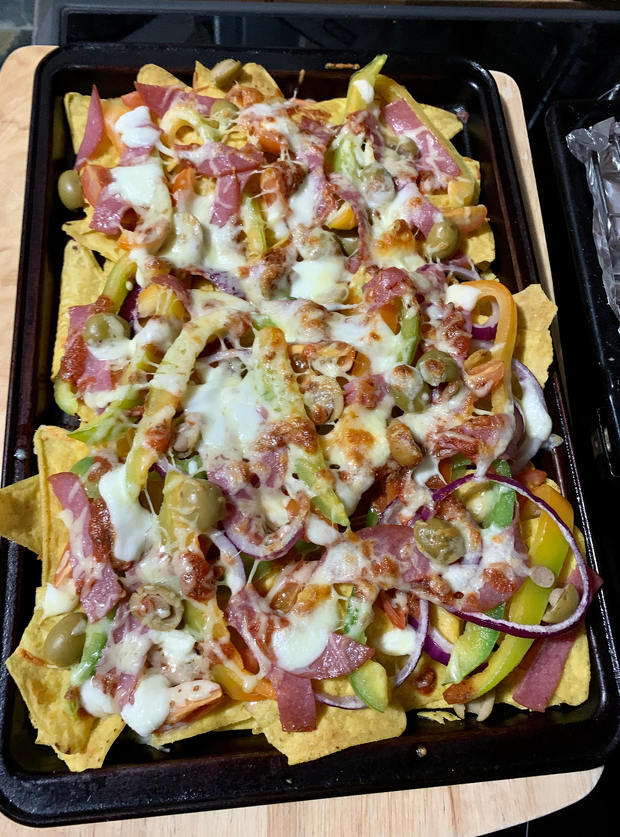 Recipe Gallerypizza Nachos Recipe Pinch Of Nom