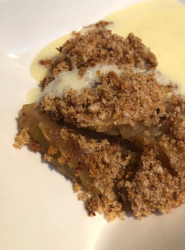 Apple Brown Betty by Gem Gem, Kent pinchofnom.com