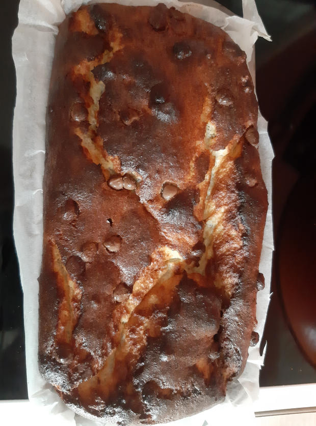 Banana Bread with Chocolate Chips by carol, CAMBRIDGE pinchofnom.com