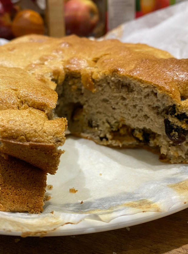 Banana Bread Pudding by Pari, United Kingdom pinchofnom.com