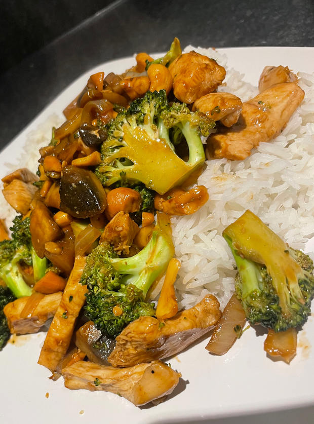 Cashew Nut Chicken by Paulina, Sawtry pinchofnom.com