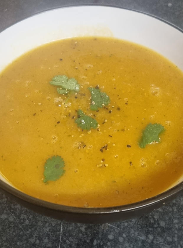 Carrot and Ginger Soup - Pinch Of Nom