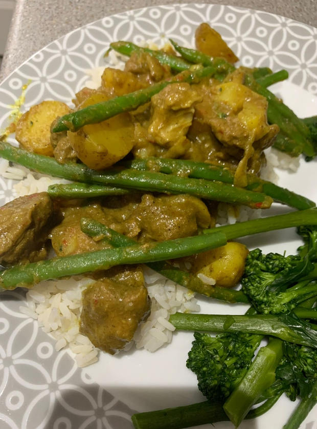 Caribbean Lamb Curry Recipe. Image by KerryH Pinch of Nom