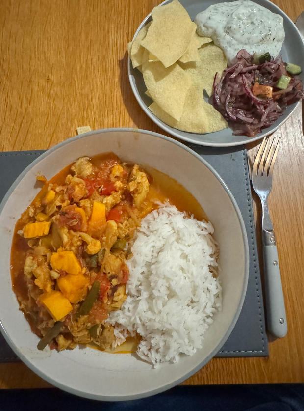 Chicken Bhuna by Marie Holmes, Wimblington, March pinchofnom.com