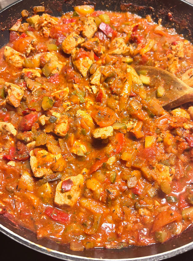 Chicken Gumbo by Karolina Rogers, Peterborough pinchofnom.com