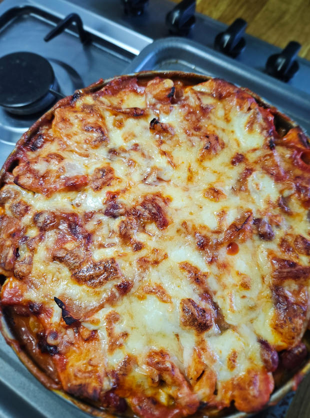 Chicken Fajita Pie by Anna, Buckinghamshire pinchofnom.com
