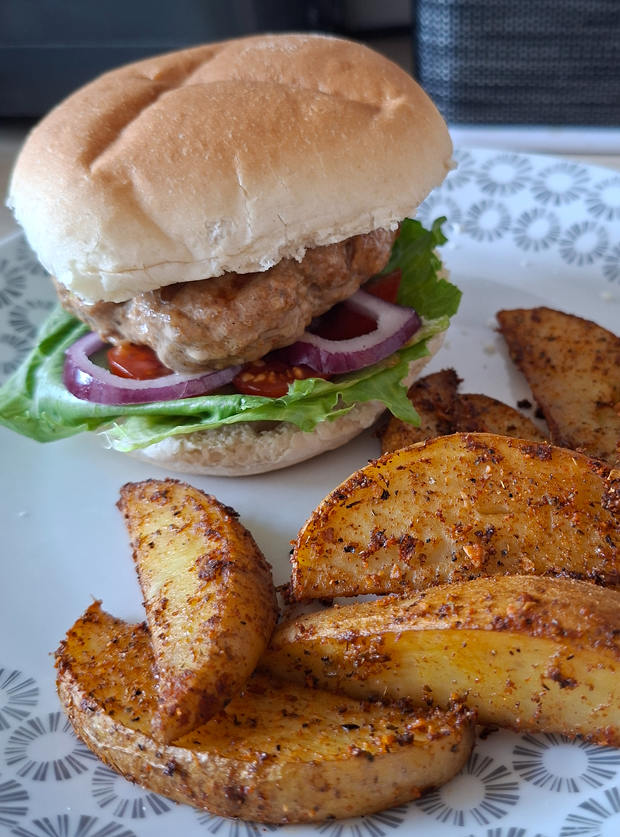 Chipotle Pork Burger by Paula, Eastbourne pinchofnom.com