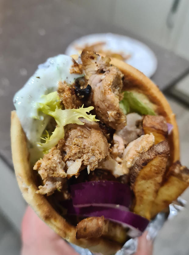 Chicken Gyros Kebabs - Pinch Of Nom