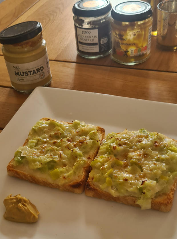 Cheesy Leeks on Toast by Georgia, Gloucestershire pinchofnom.com