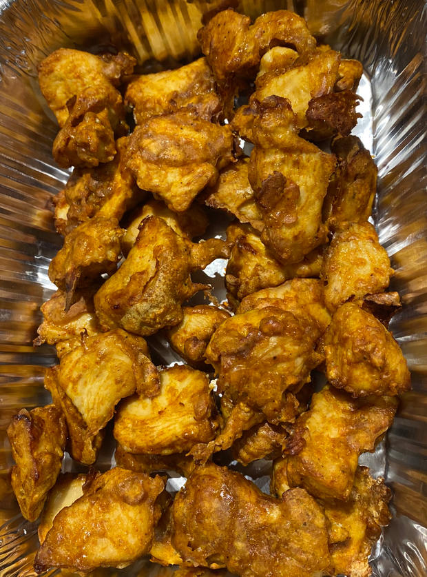 Chicken Tikka Pakoras - Pinch Of Nom