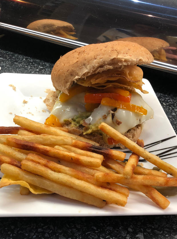 Cheesy Nacho Burger by Dawnieb, Walsall pinchofnom.com