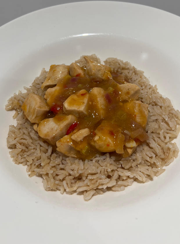 Chicken in Orange by Charley, Essex pinchofnom.com