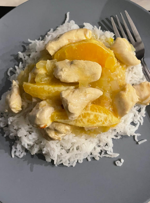 Chicken in Orange by Angie K, Aberdeen pinchofnom.com