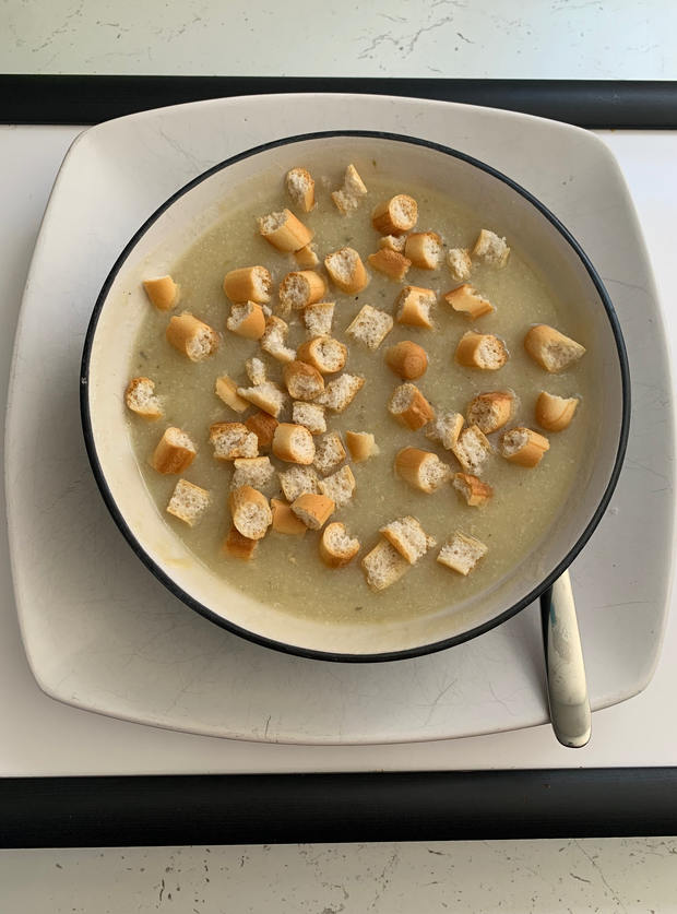 Creamy Chicken Soup by Nicola WWC, Essex pinchofnom.com
