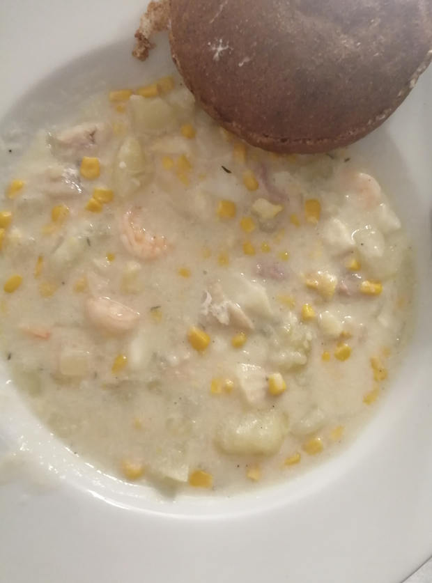 Fish Chowder by Mrs DEBORAH PURVER, cleveland pinchofnom.com