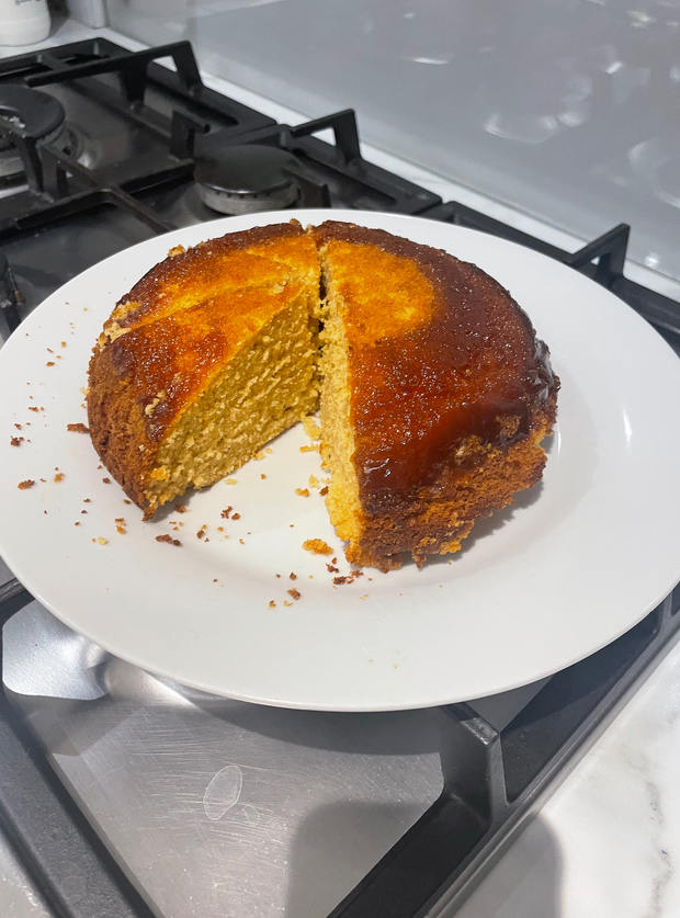 Ginger Sponge Pudding by Sharon Tickner, Grimsby pinchofnom.com
