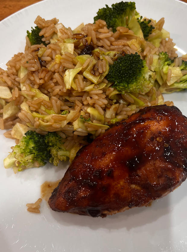 Honey Chilli Chicken by Charley, Essex pinchofnom.com