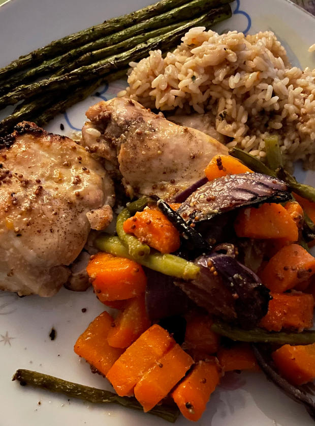 Honey and Mustard Chicken by LeanneStacey, Walsall pinchofnom.com