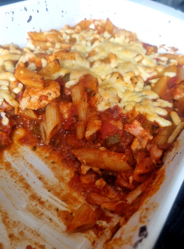 Hunters Chicken Pasta Bake Recipe. Image by Kellie - Pinch of Nom