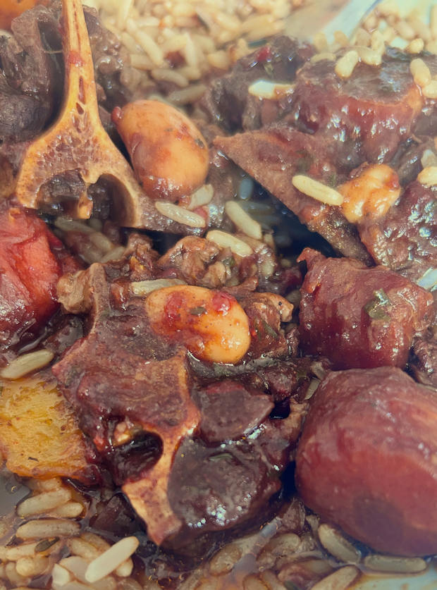Spicy Oxtail Stew by Karolina Rogers, Peterborough pinchofnom.com