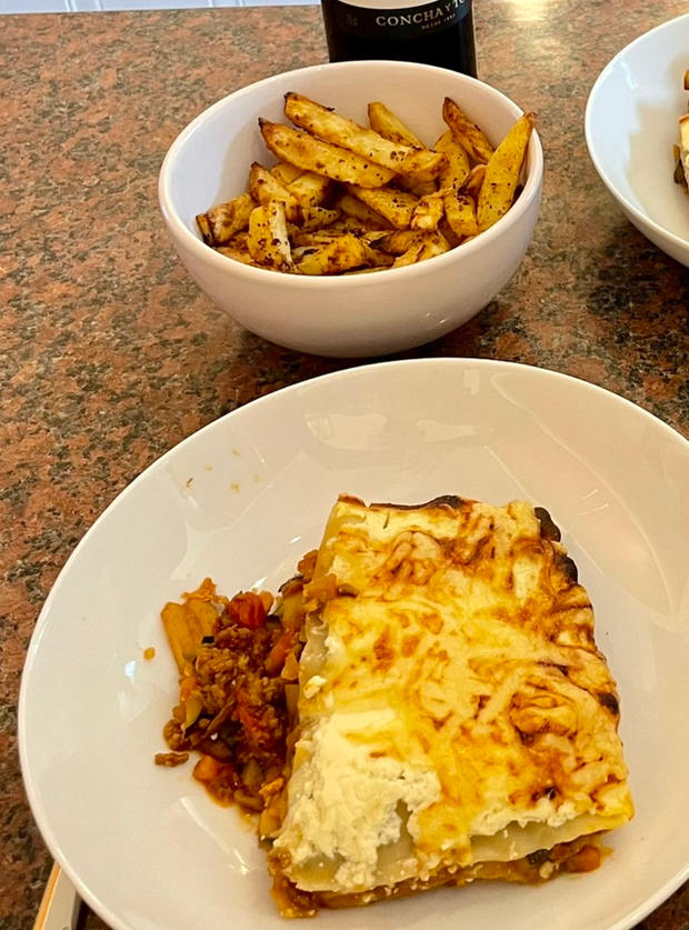 Lasagne by Julie Frankish, Rotherham pinchofnom.com