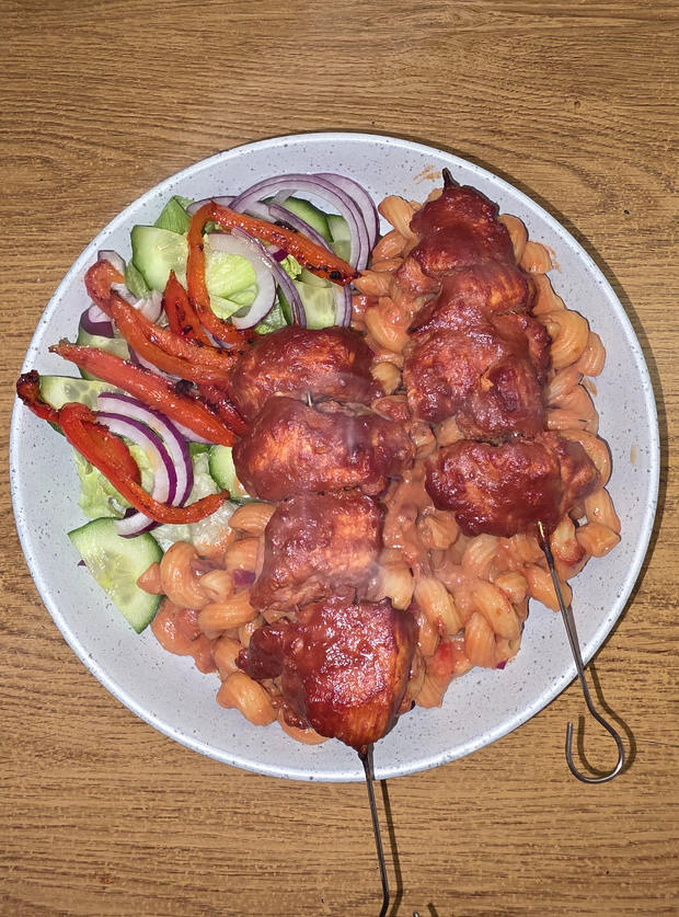 Lemonade Chicken Skewers by Georgie1202, Northamptonshire pinchofnom.com