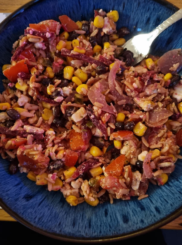 Mexican-Style Street Corn Salad by Luch, Newcastle pinchofnom.com