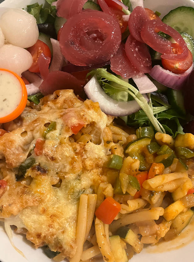Minestrone Pasta Bake by Catherine C, Glasgow pinchofnom.com