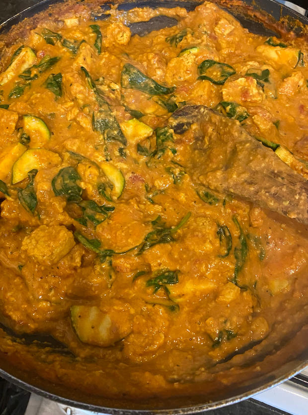 Peanut Butter Chicken Curry Recipe Image By Michelle Pinch Of Nom