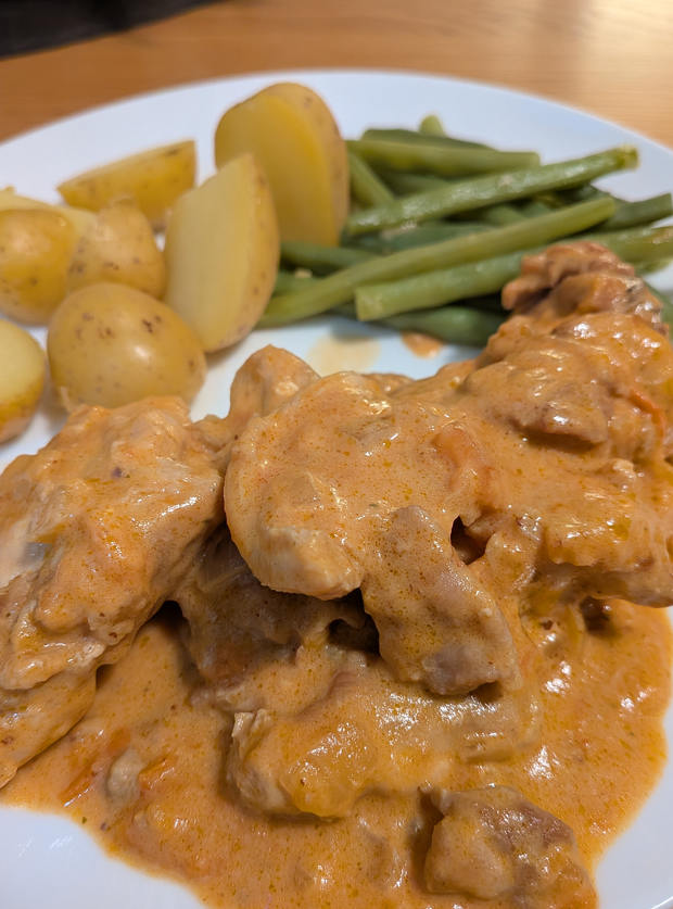 Poulet au Vinaigre by JBT, Warrington pinchofnom.com