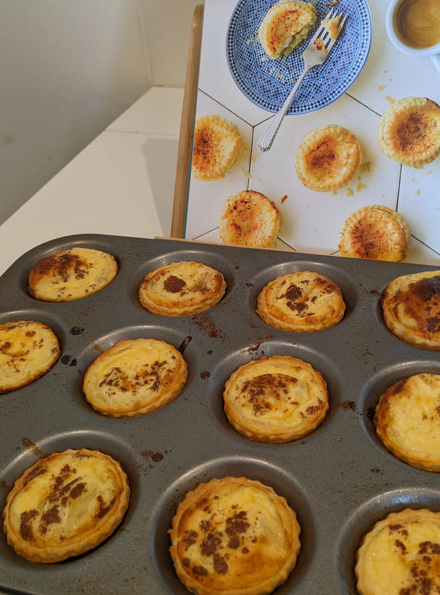 Portuguese Custard Tarts by Chrissy S, Preston, Uk pinchofnom.com