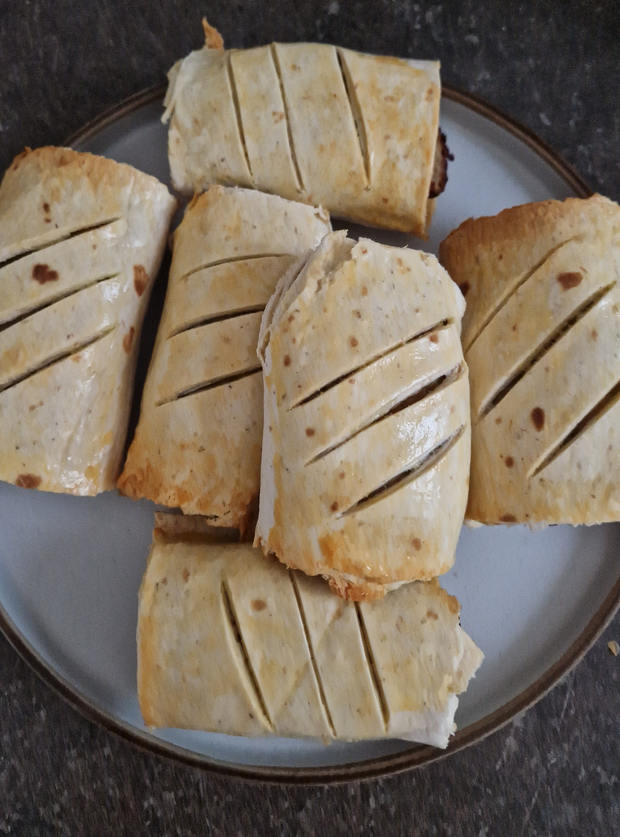 Sausage Rolls by Ceejay, Staffordshire pinchofnom.com