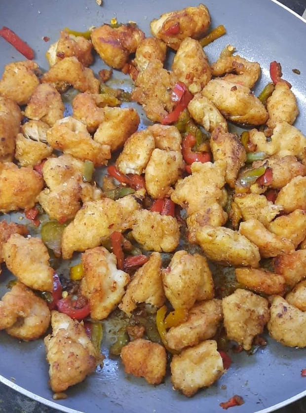 Salt And Pepper Chicken Recipe Image By Exbuffetxslayer Pinch Of Nom 4020