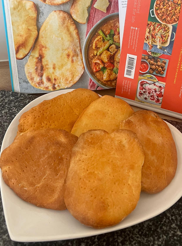 Simple Naan Bread by Stacy, Wolverhampton pinchofnom.com