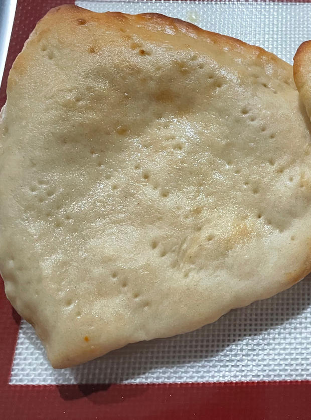 Simple Naan Bread by Angie K, Aberdeen pinchofnom.com