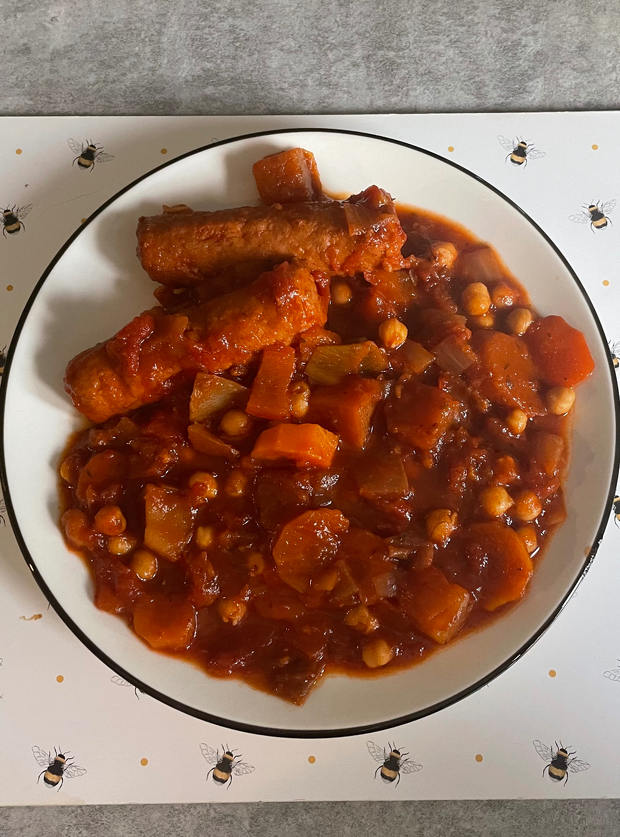 Slow Cooker Sausage Casserole Recipe Image By Dinalady75 Pinch Of Nom