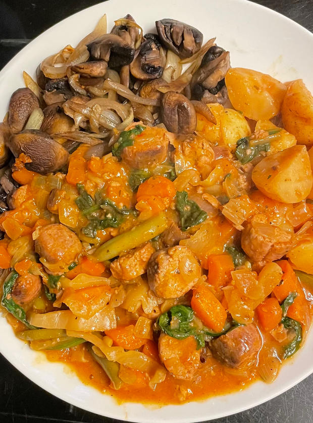 Slow Cooker Sausage Casserole Recipe Image By Jojo Pinch Of Nom 8661