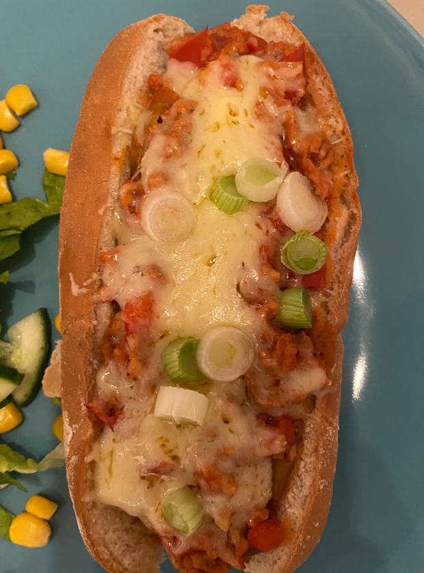Sloppy Dogs by Karla Williams, Essex pinchofnom.com