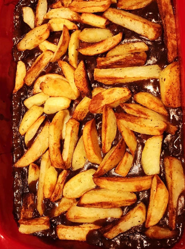 Steak and Chips Pie by Adele B, Derbyshire pinchofnom.com
