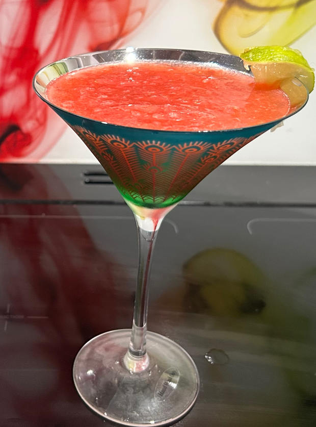 Strawberry Daiquiri by Linda Cleasby, Cumbria pinchofnom.com