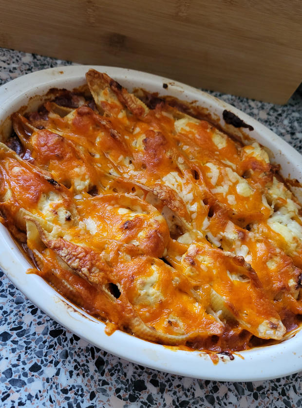 Stuffed Pasta Bolognese Recipe Image By Terrim Pinch Of Nom