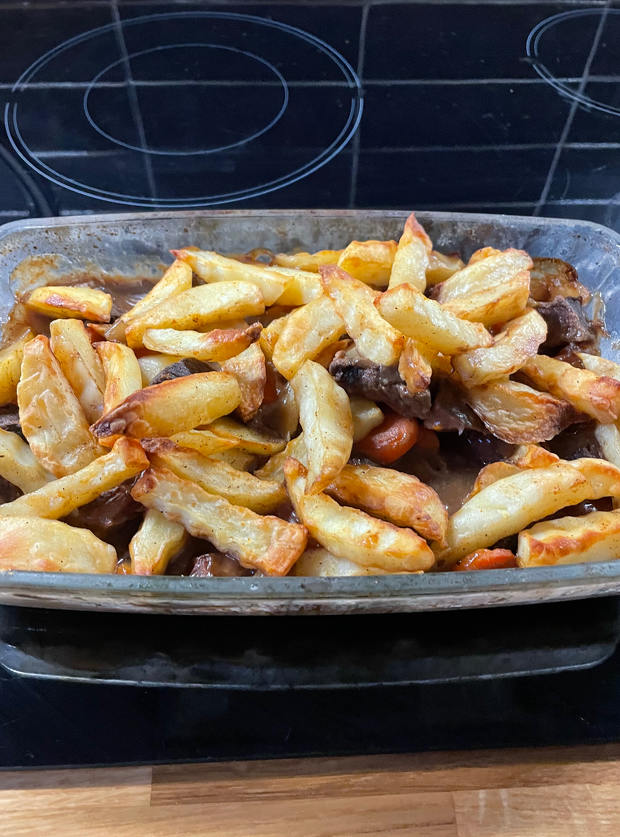 Steak and Chips Pie by Melanie Funge, Bury st Edmunds pinchofnom.com