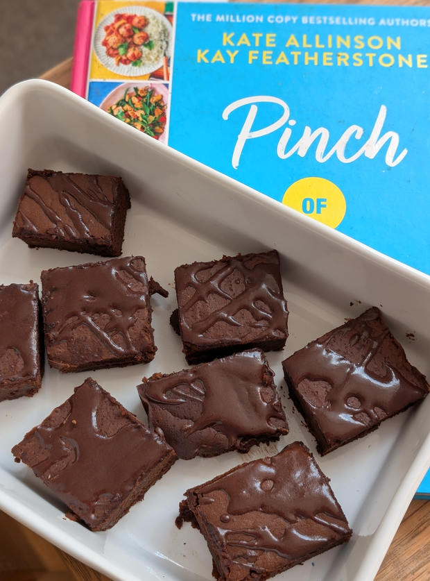 Sweet Potato Brownies by Sarah Manning, Suffolk pinchofnom.com