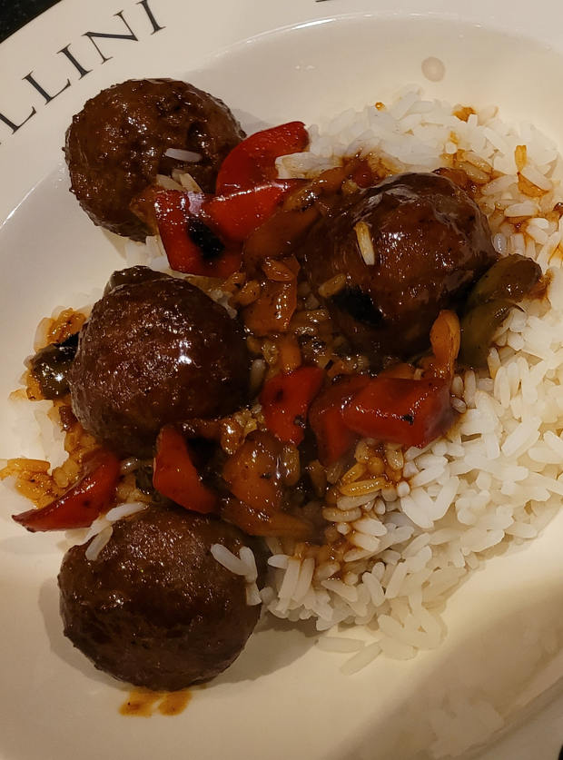 Sweet And Spicy Meatballs Pinch Of Nom