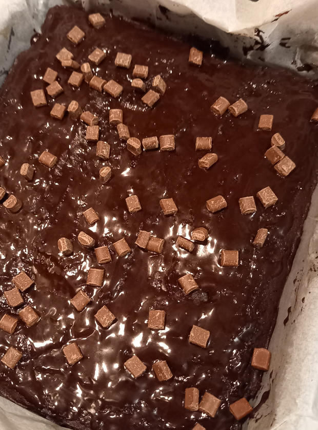 Sweet Potato Brownies Recipe. Image by Tasha Lawson Pinch of Nom