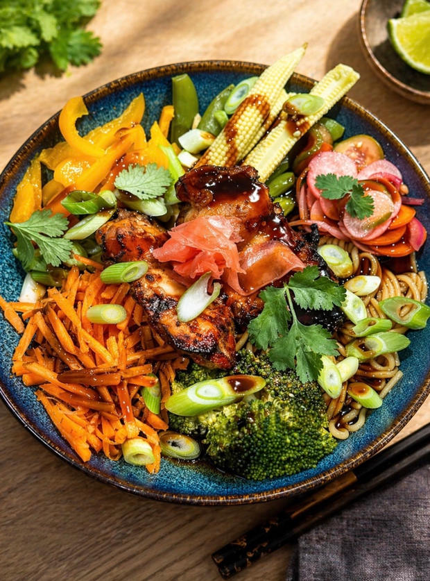 Teriyaki Chicken by Tracy Williamson, West Yorkshire pinchofnom.com